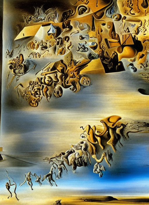 by Salvador Dali