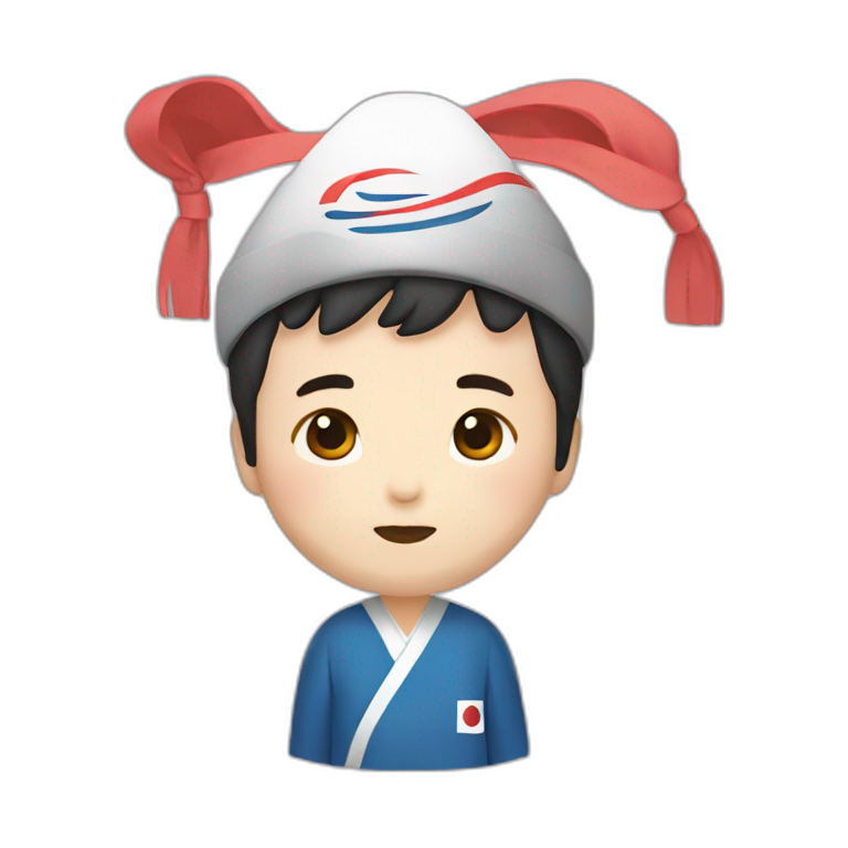 A TOK emoji of a korean