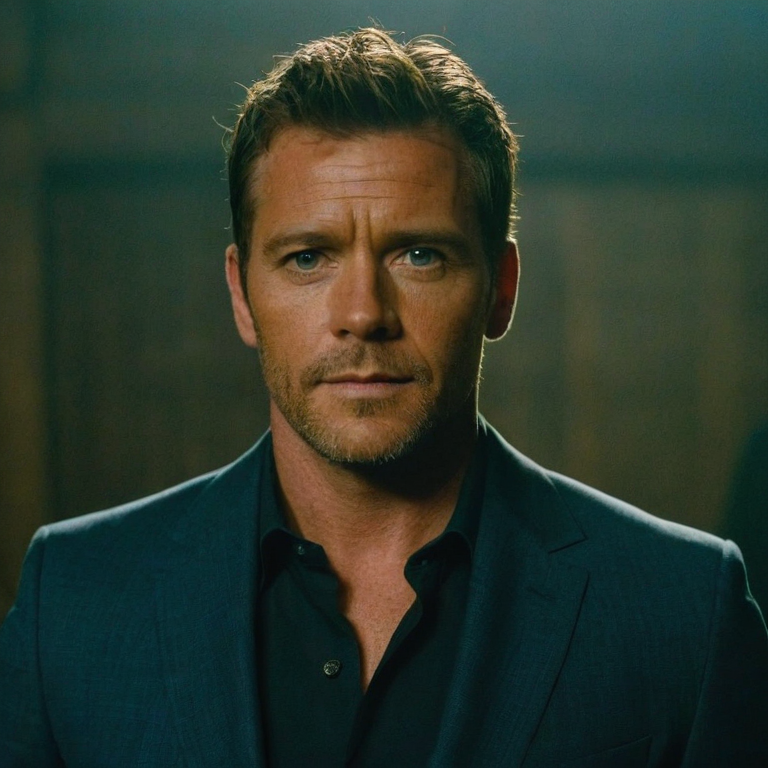 front shot, actor photo of a   looks at viewer, cinematic shot