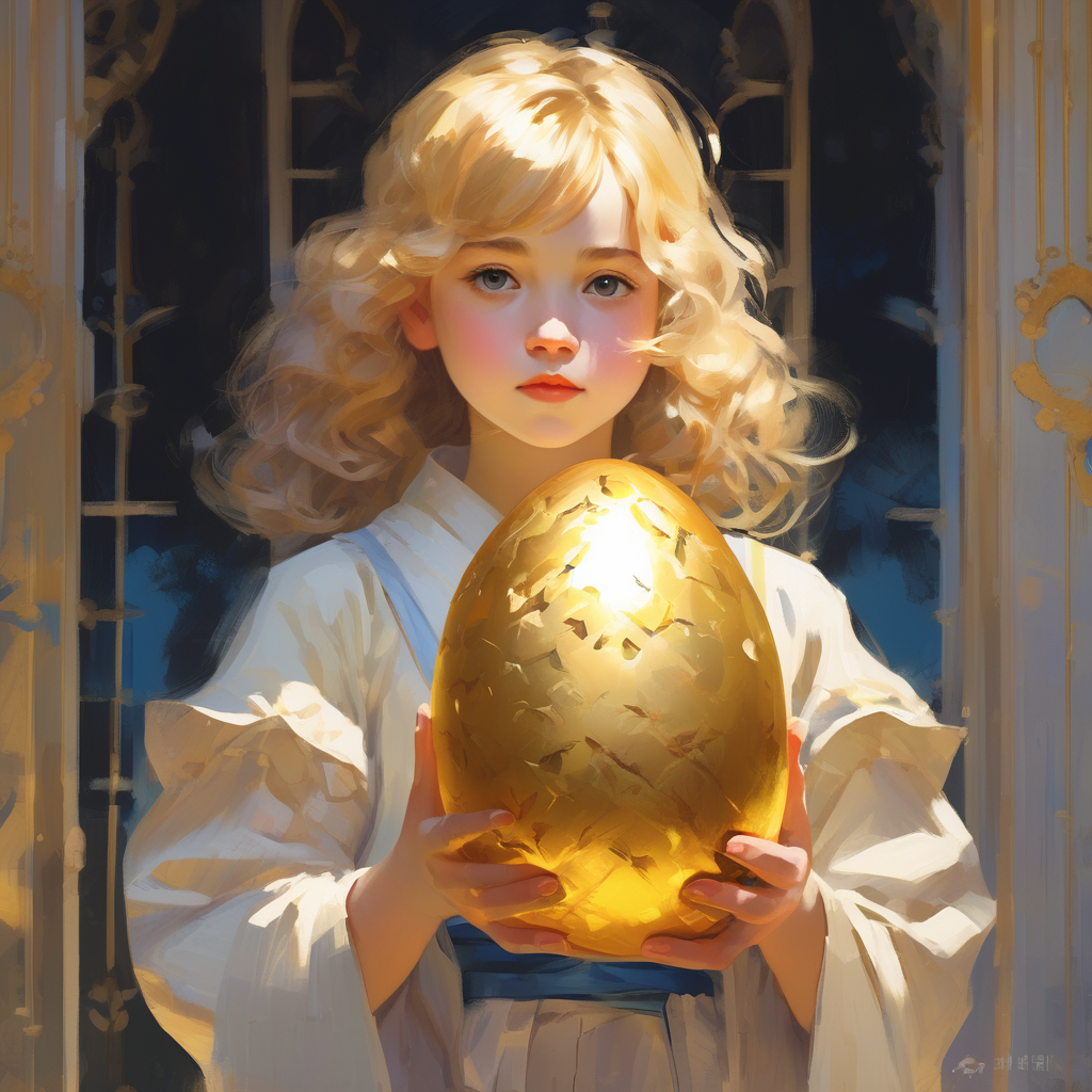  The Wishful Princess and the Mystic Egg: A Tale of Colorful Buttery Vivacity