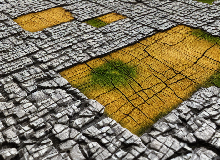 Cracked fields of tyrandor