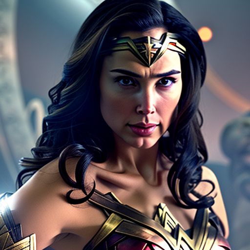 Openjourney prompt: wonder woman vagina, galgadot face, - PromptHero