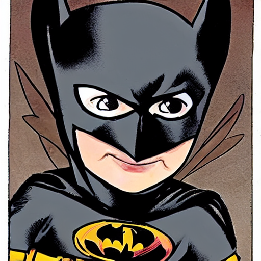 Stable Diffusion prompt: baby batman --v 4 - PromptHero