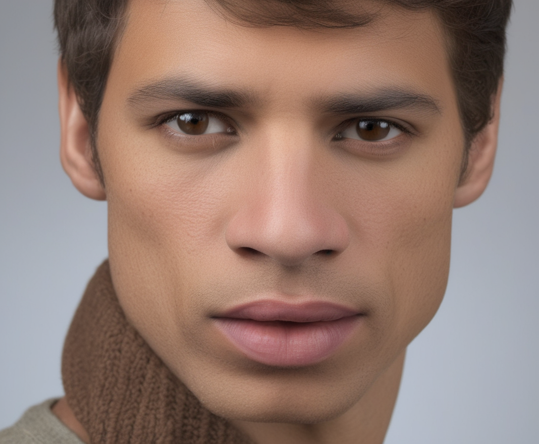 Light skinned
Male
Medium nose, realistic, HD color photograph
