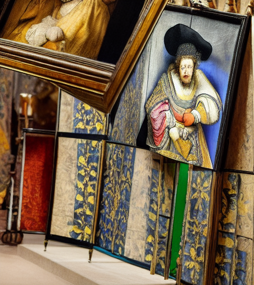 by Rembrandt by Picasso