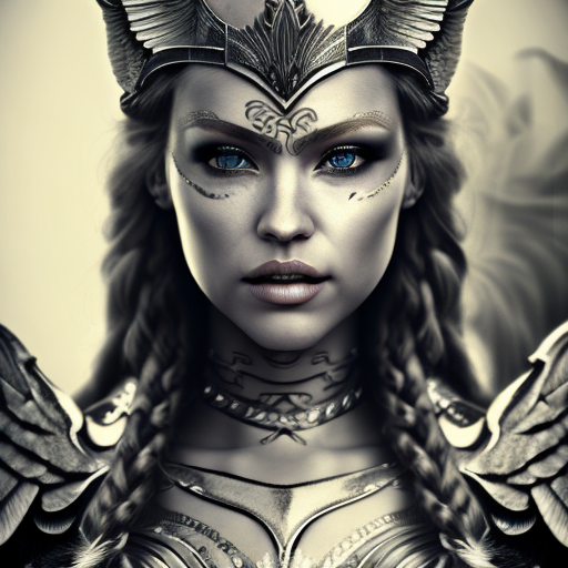 Openjourney prompt: gorgeous valkyrie| (detailed face - PromptHero