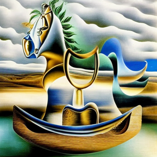 by Salvador Dali