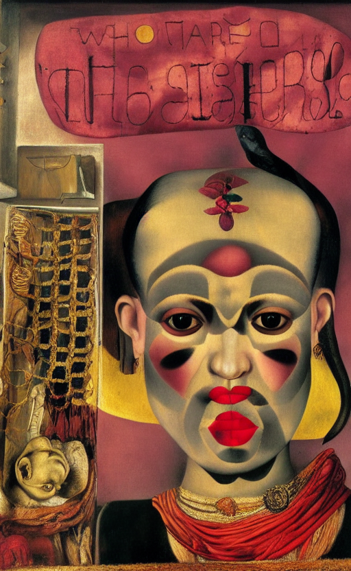 by Frida Kahlo by Rembrandt