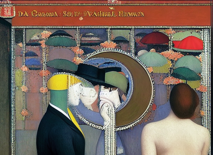 by Georges Seurat by da Vinci by da Vinci by Georges Seurat by Edward Hopper by Georgia O'Keeffe by Norman Rockwell by N