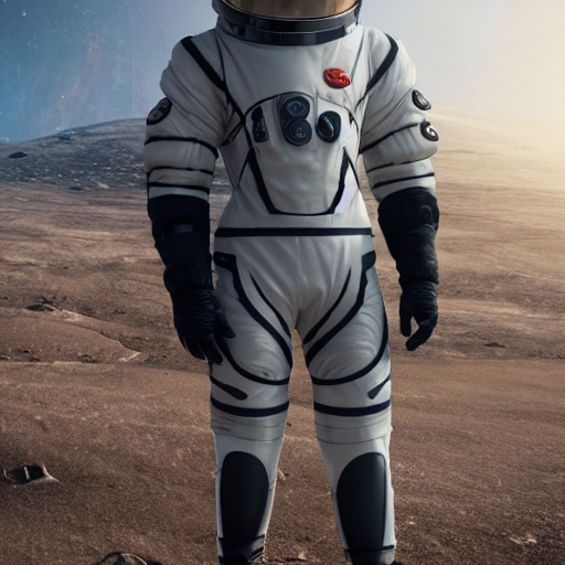 Stable Diffusion prompt: full space suit with boots, - PromptHero