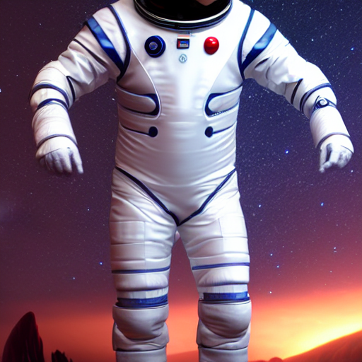 Stable Diffusion prompt: space suit with boots, - PromptHero