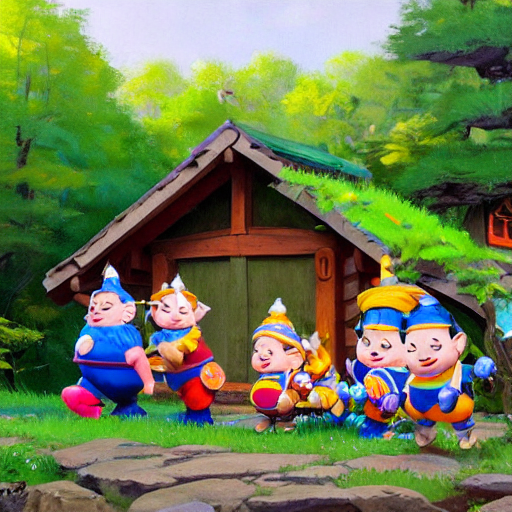 "The Seven Dwarfs: A Tale of Mining, Mischief, and Magnificence!"