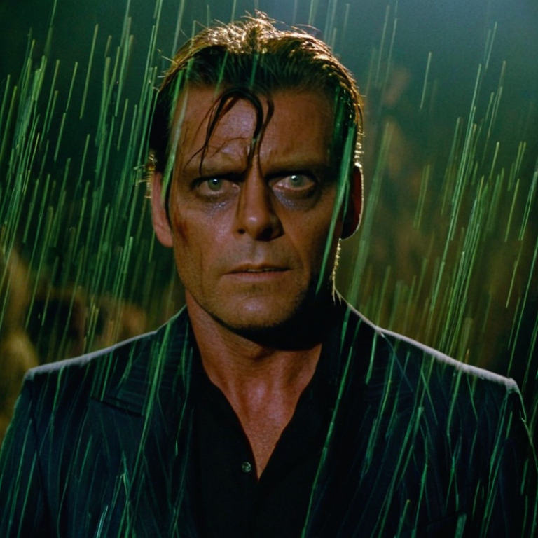 front shot, actor photo of a Shriek  looks at viewer, cinematic shot