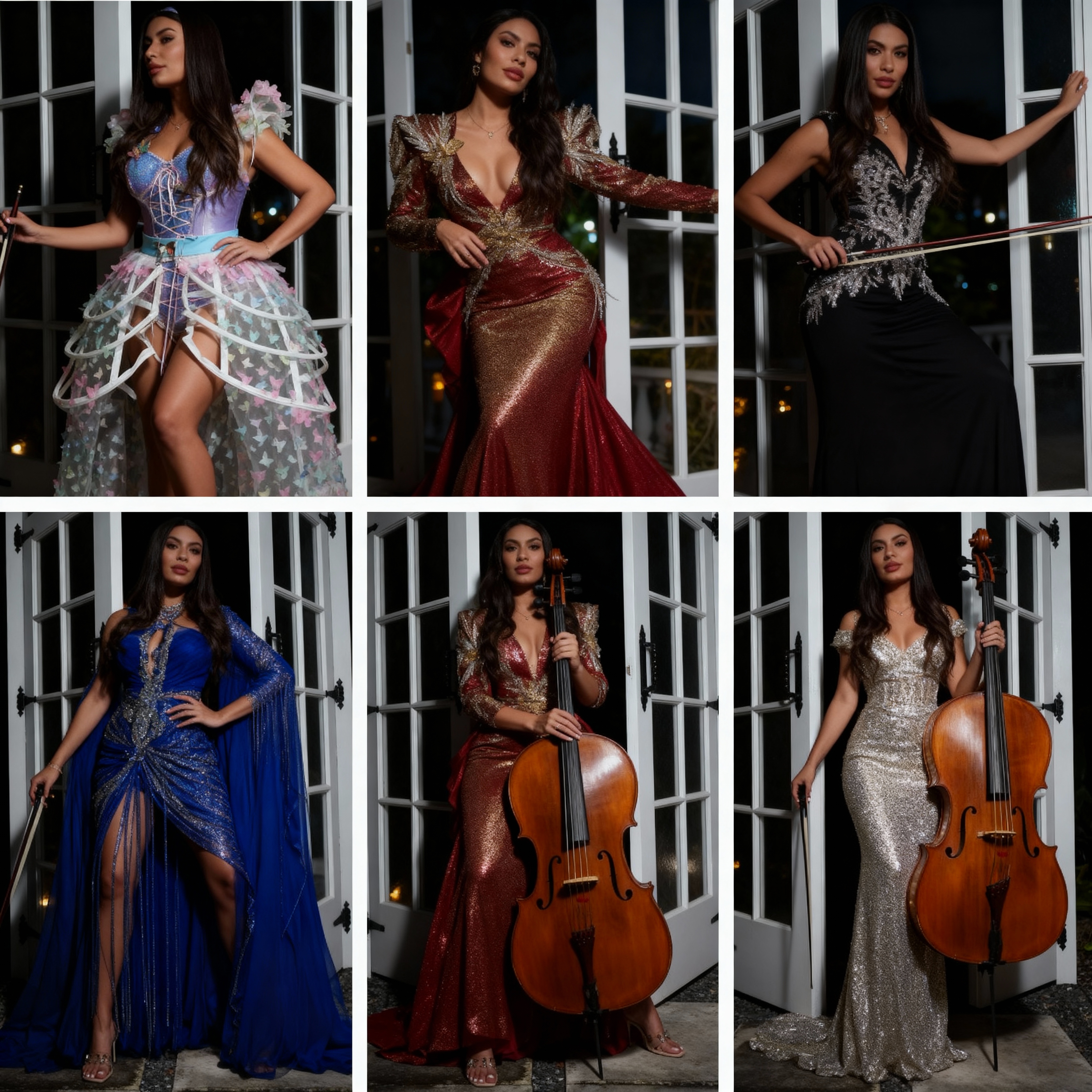 Lupe Justiniani cellist for weddings Fort Lauderdale