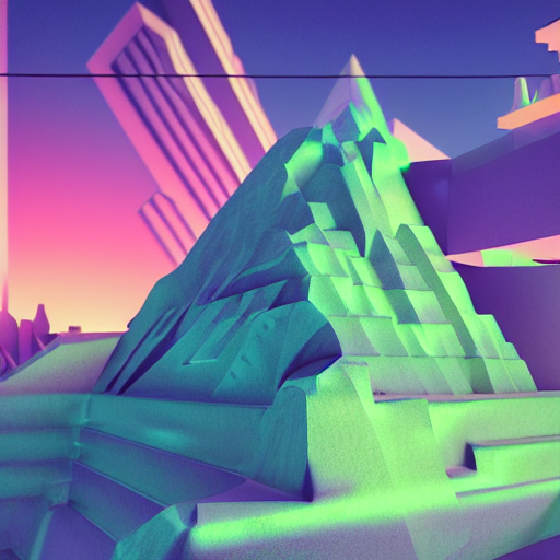 Stable Diffusion prompt: symmetrical synthwave crystal - PromptHero