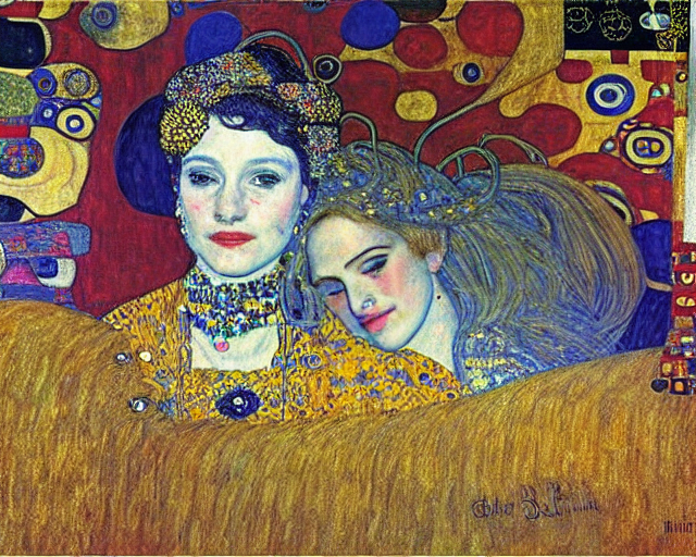 by Gustav Klimt