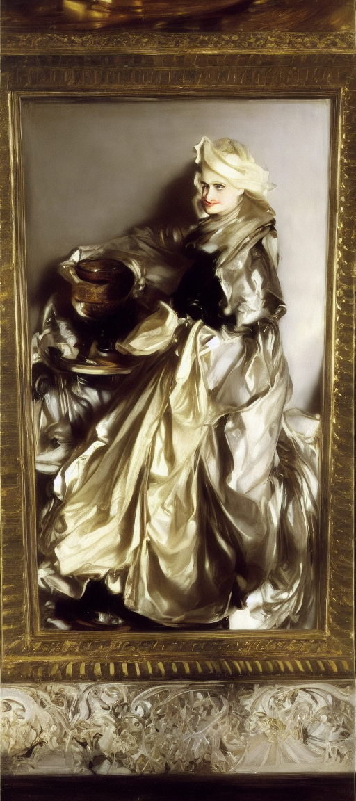 John Singer Sargent, classic, high quality, portrait