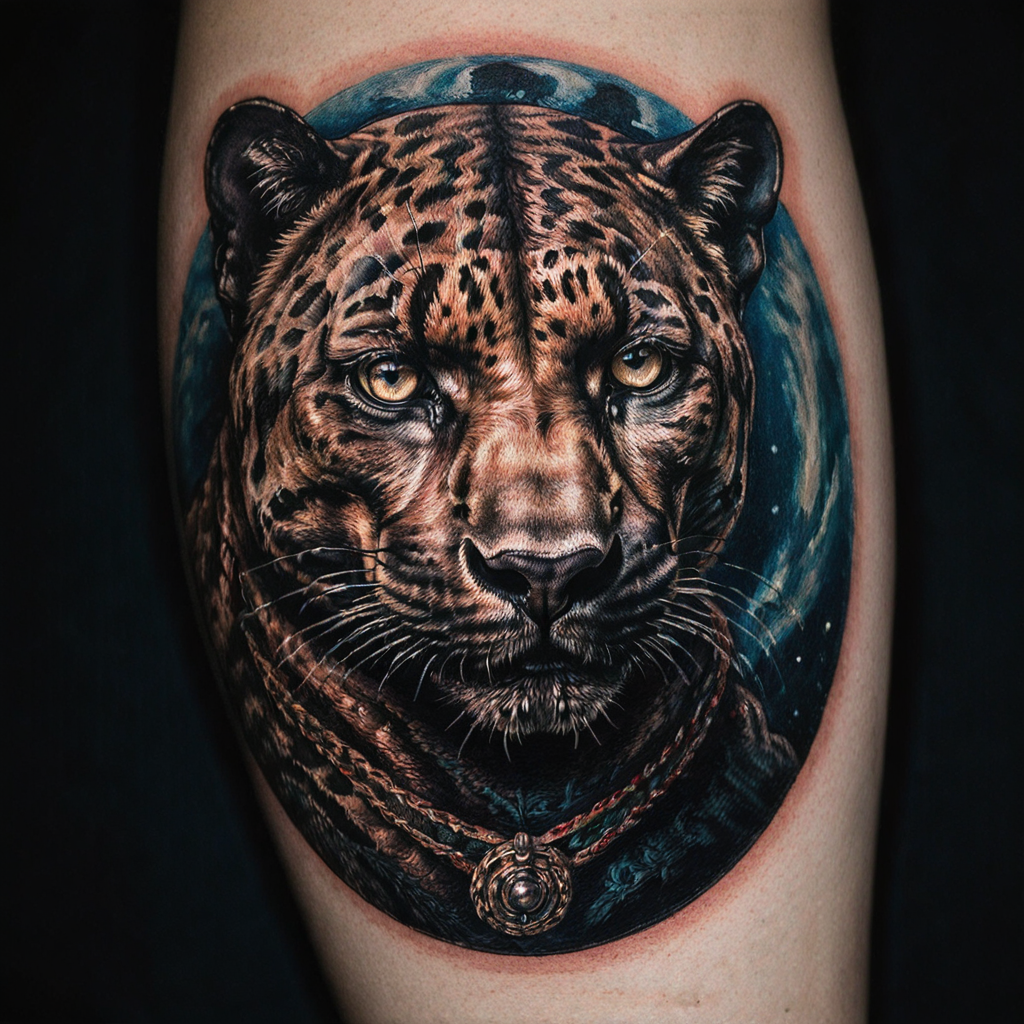 Realistic Leopard Hand Piece | Best tattoo design ideas | Leopard tattoos,  Jaguar tattoo, Big cat tattoo