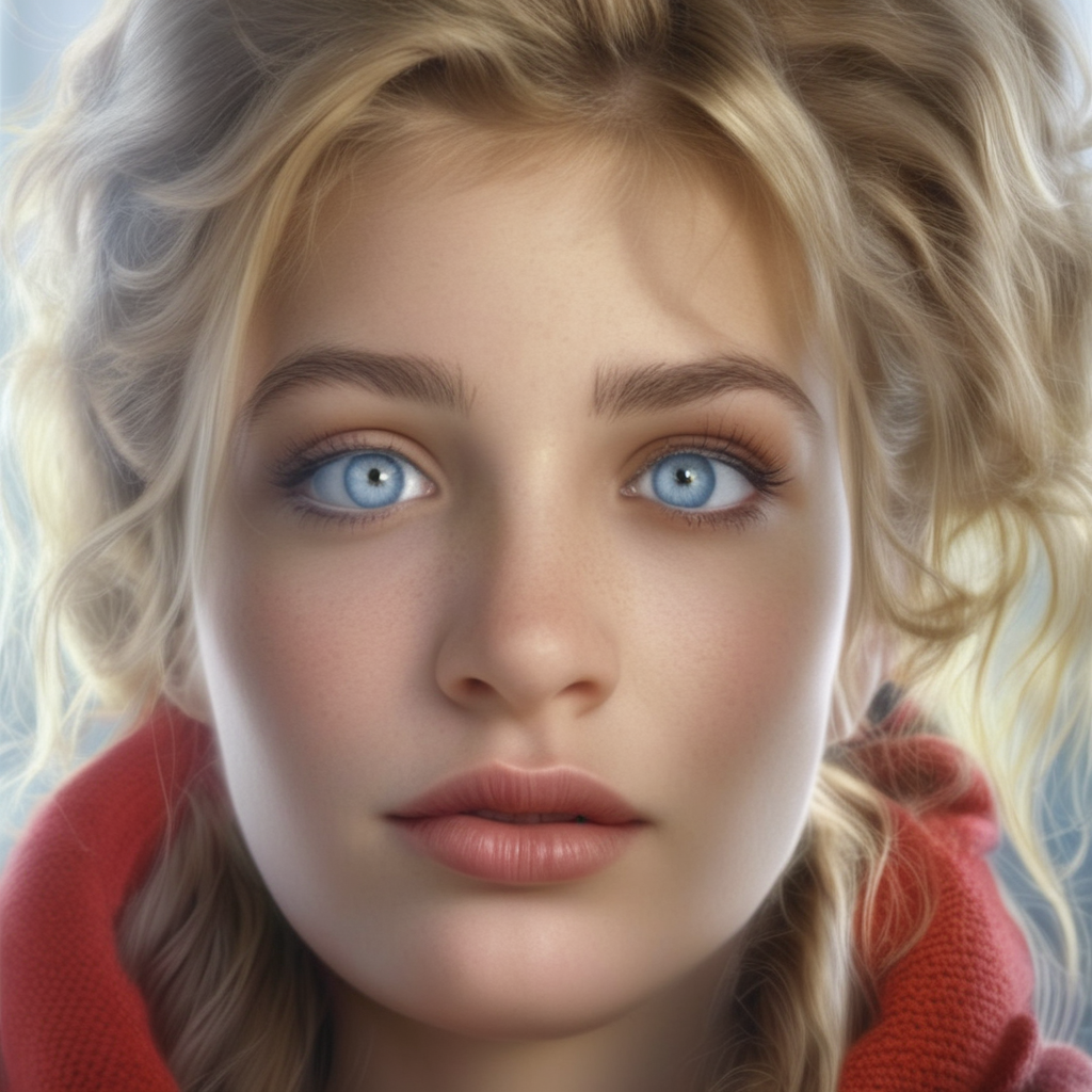 gorgeous girl, realistic, HD color photograph