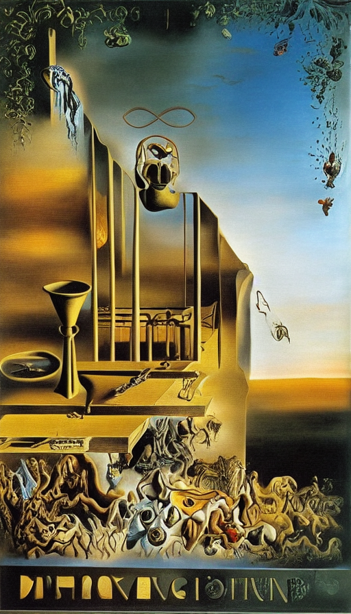 by Salvador Dali