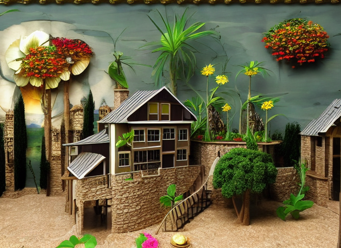 Mona Lisa style home