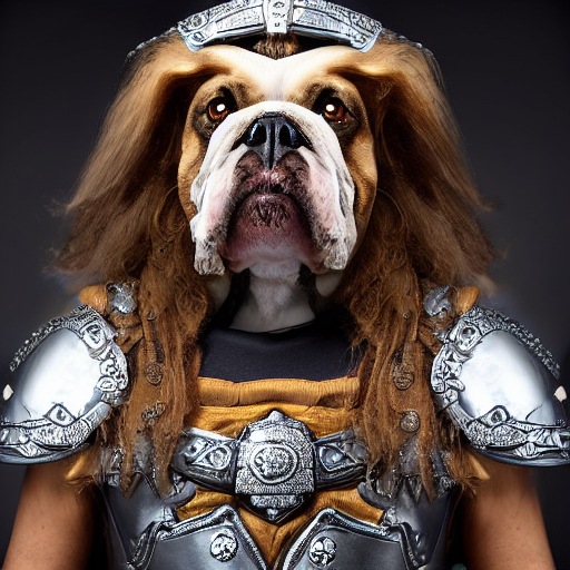 Stable Diffusion prompt: anthropomorphic ancient bulldog - PromptHero