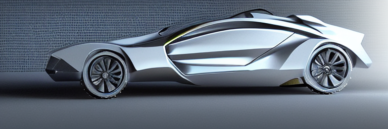 Stable Diffusion prompt: Hyundai angular concept car, 3d - PromptHero