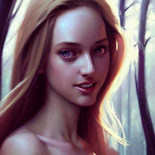 Stable Diffusion prompt: image of a young woman by Greg - PromptHero