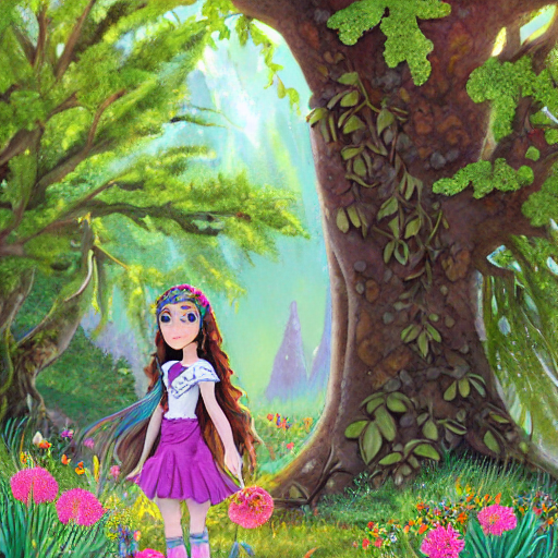 Emma's Enchanted Quest: A Tale of Talking Animals, Magic Staffs, and the Balance of Nature