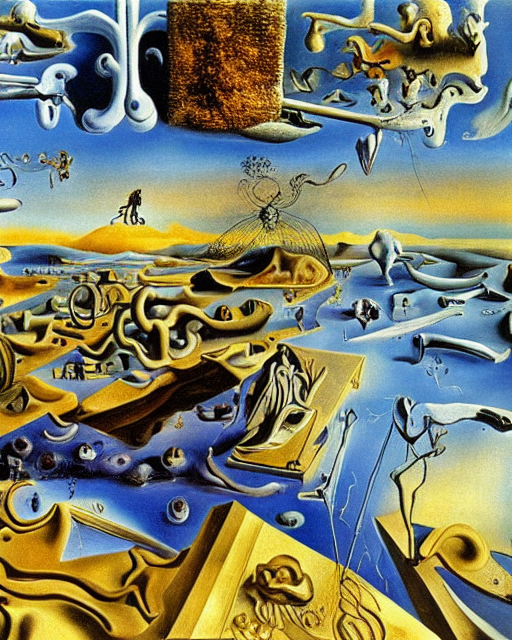 by Salvador Dali