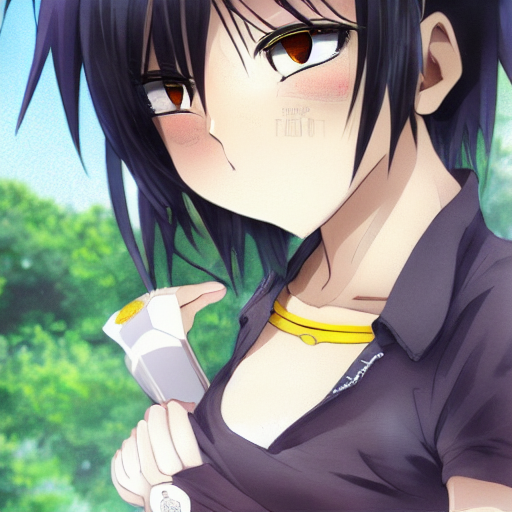 Stable Diffusion prompt: anime girl, dark skin, short - PromptHero
