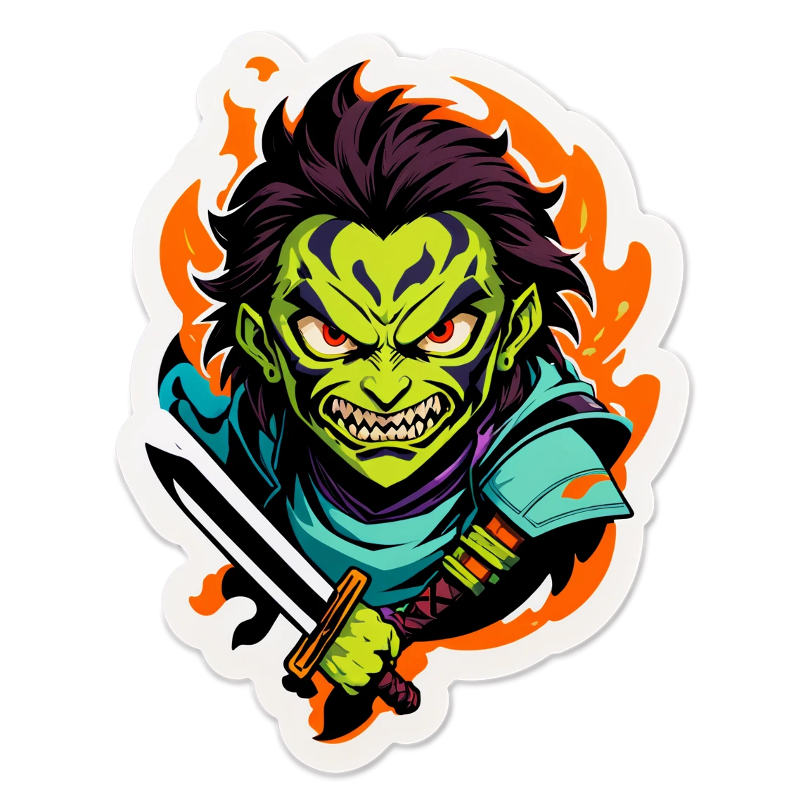  demon-slayer stickers