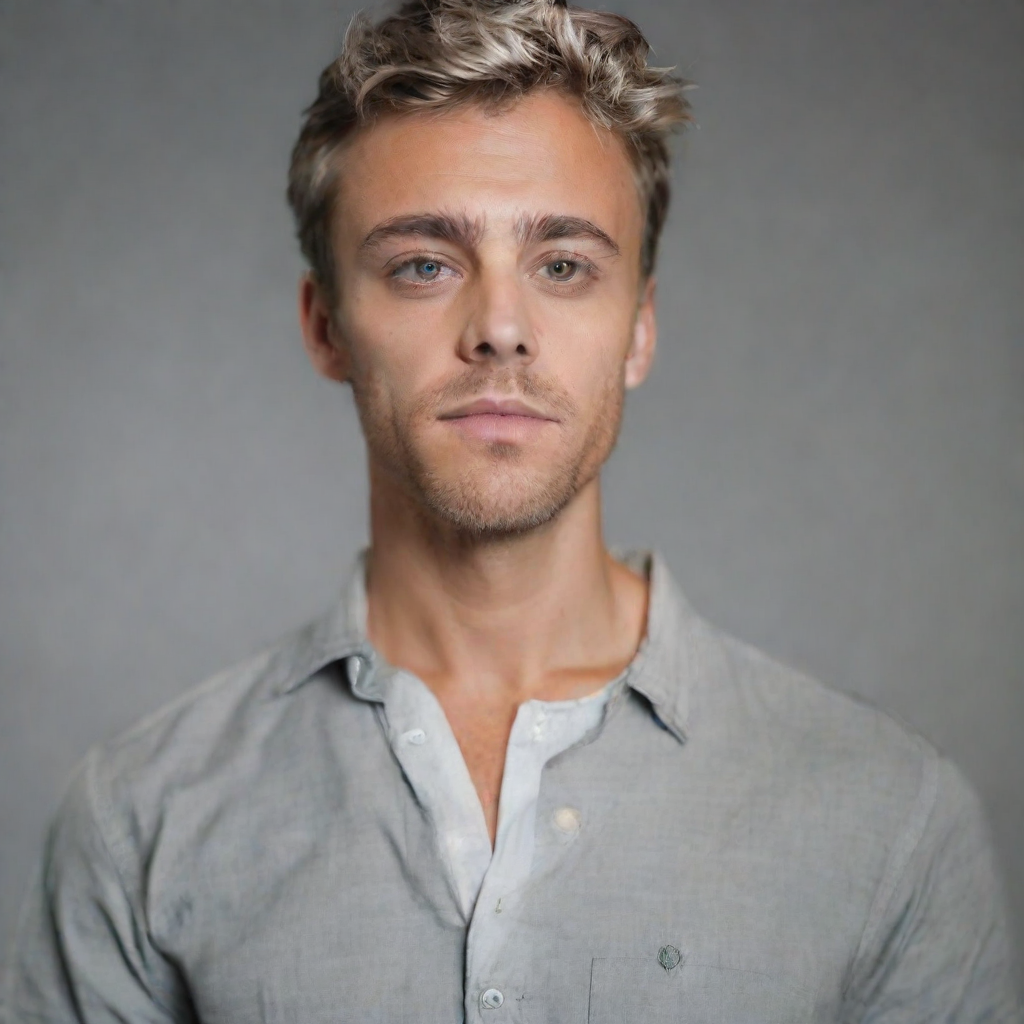 front shot, photo of   looks at viewer, cinematic shot