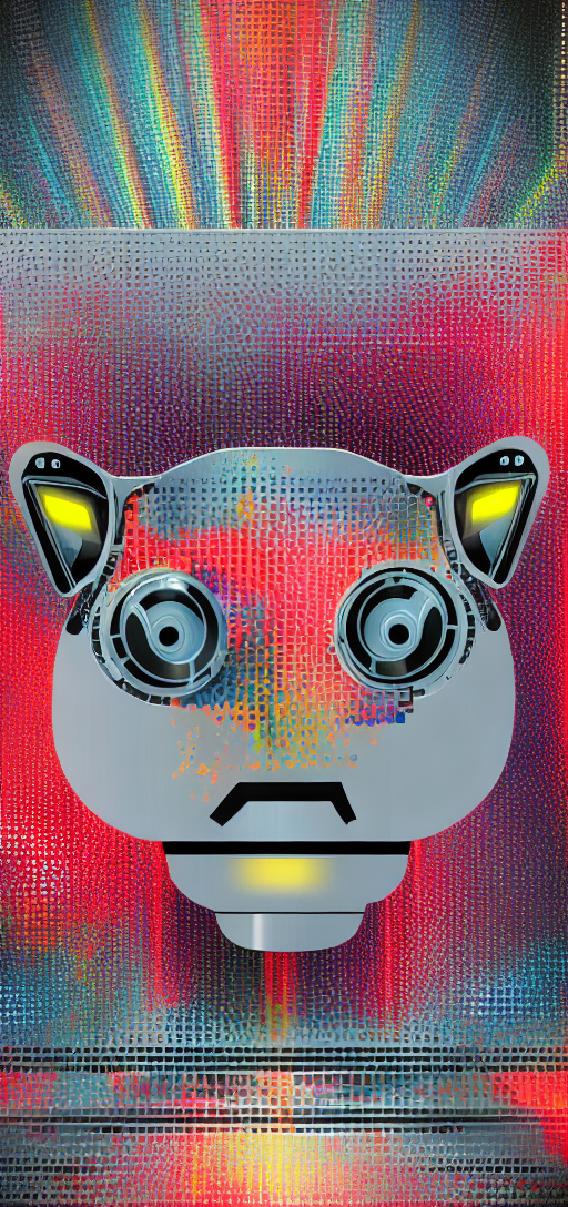 Make it a happy, full body portrait of a robot, in a gta v loading screen, masterpiece, 8k, 4k, art by stephen bliss dap