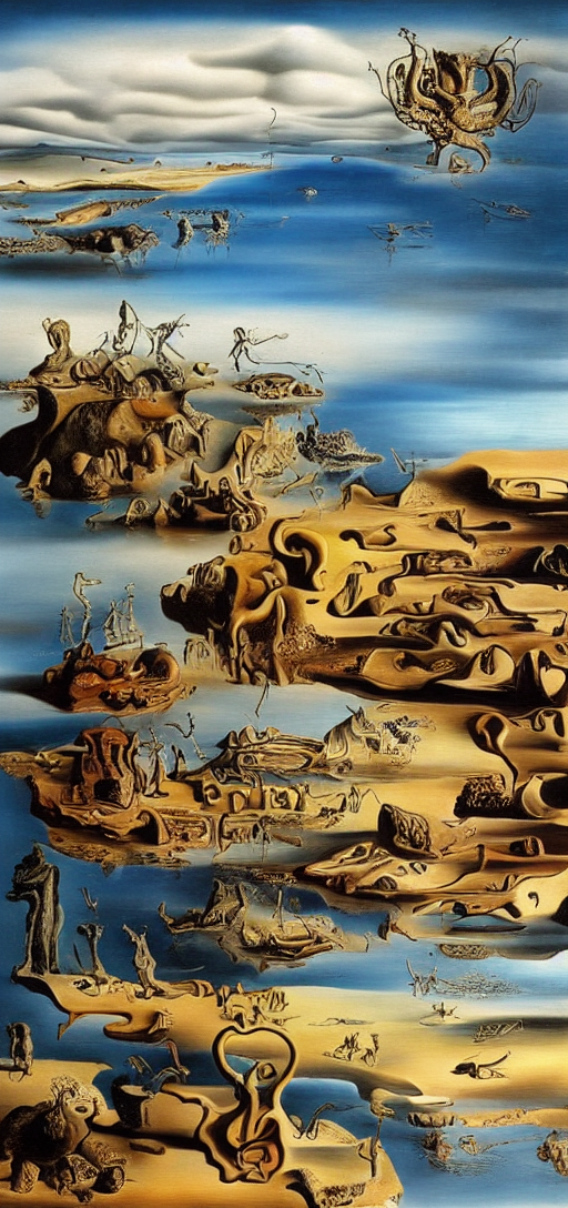 by Salvador Dali
