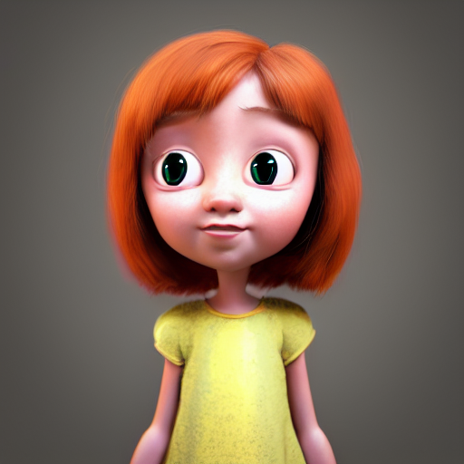Stable Diffusion prompt: Pixar style little girl, 4k, 8k, - PromptHero