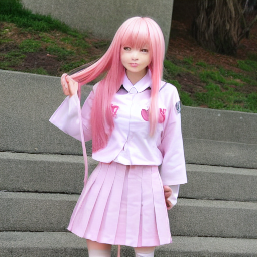 Stable Diffusion prompt: cute anime girl in a japanese - PromptHero