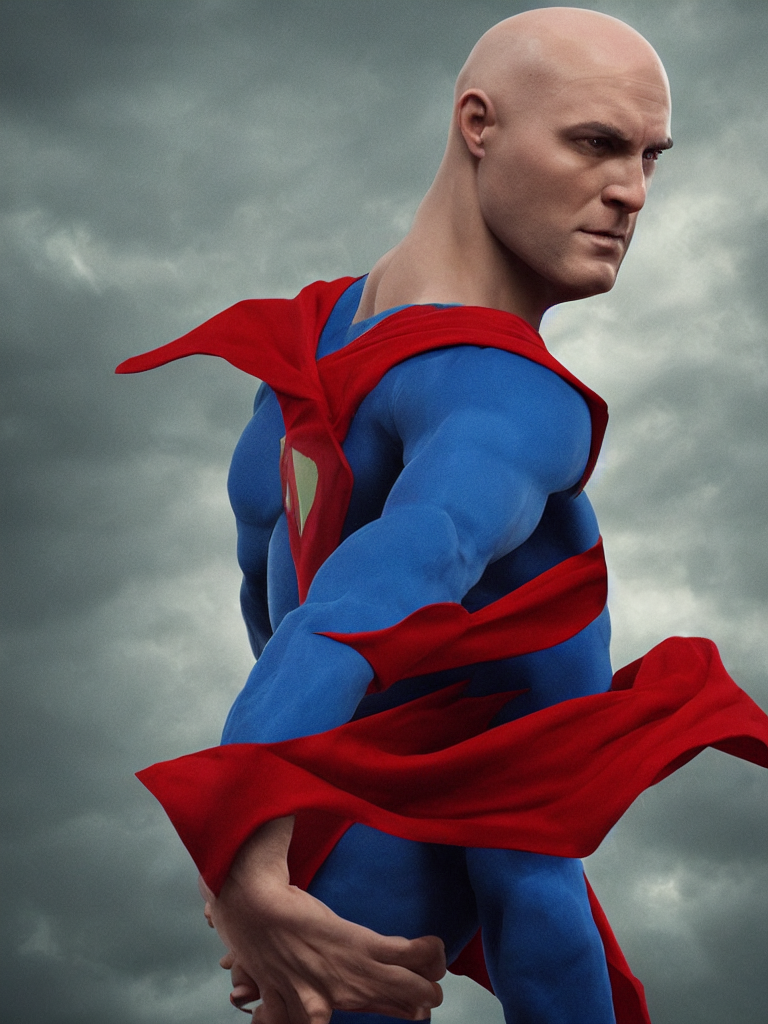 stable-diffusion-prompt-bald-superman-realistic-prompthero
