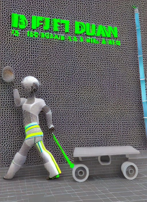 3d mesh with texture 