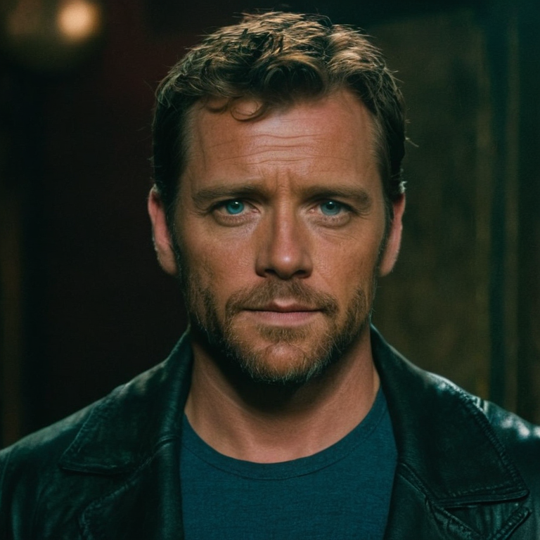 front shot, actor photo of a   looks at viewer, cinematic shot