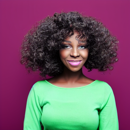 Stable Diffusion prompt: a photo of a dark skinned woman - PromptHero