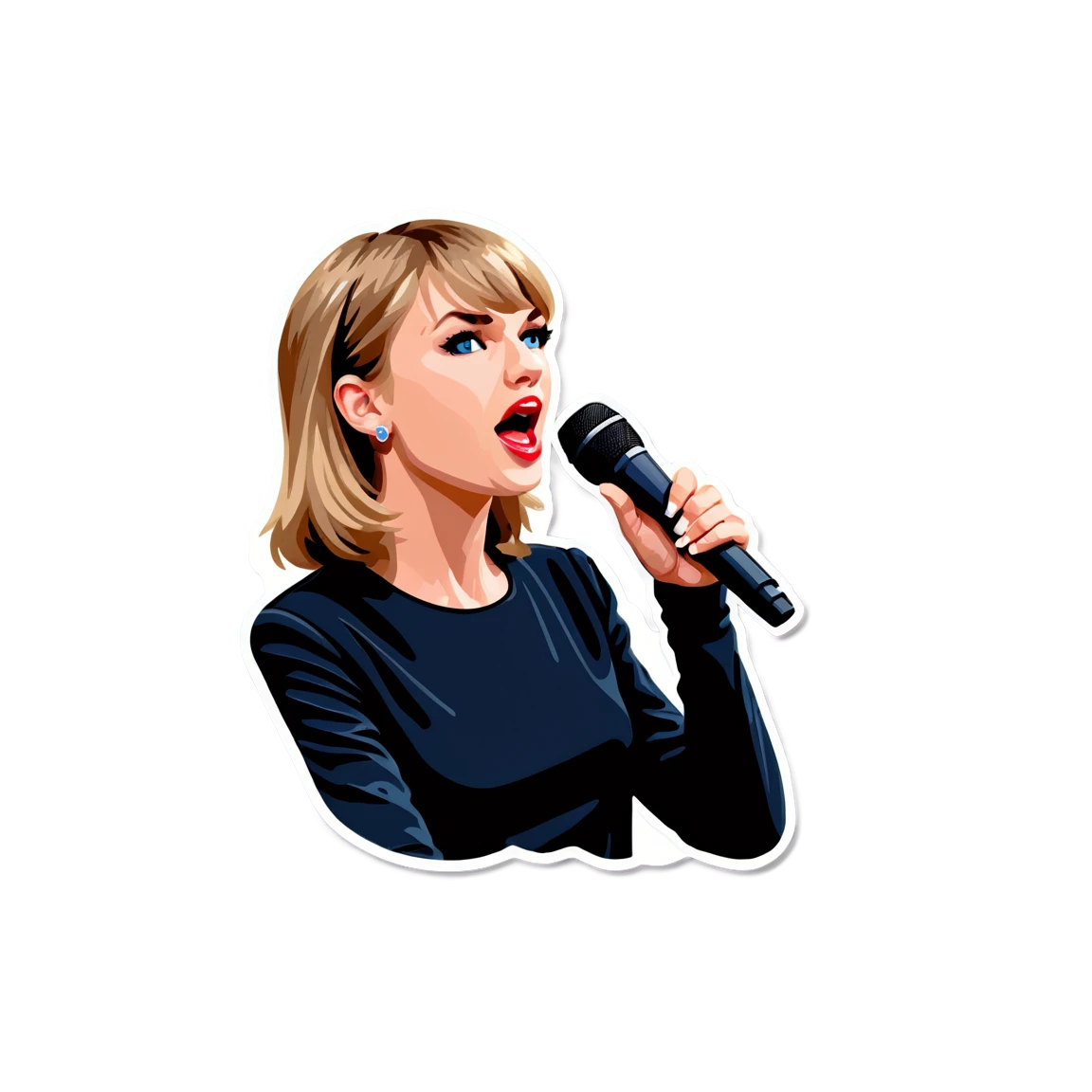 singing taylor-swift stickers