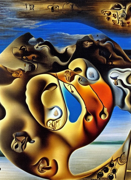 by Salvador Dali