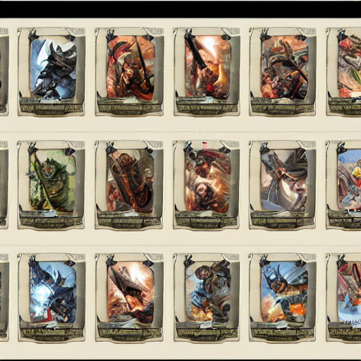 Stable Diffusion prompt: (((( Fantasy trading battle card - PromptHero