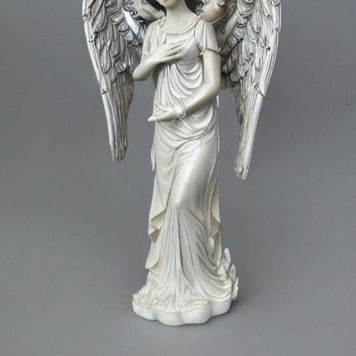 Stable Diffusion prompt: gorgeous woman angel statue with - PromptHero