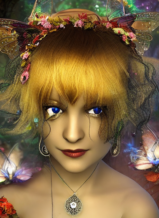 A fairy in a world of wonder