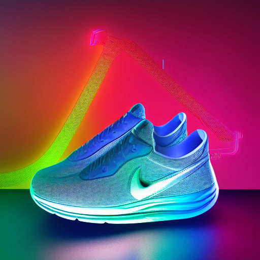 Stable Diffusion prompt: nike sneaker made of colorful - PromptHero