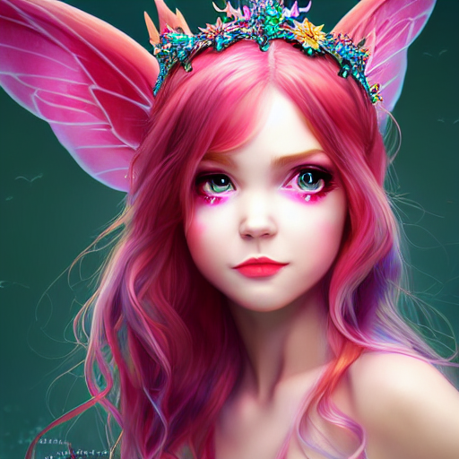 Stable Diffusion prompt: Gorgeous fairy girl wearing - PromptHero