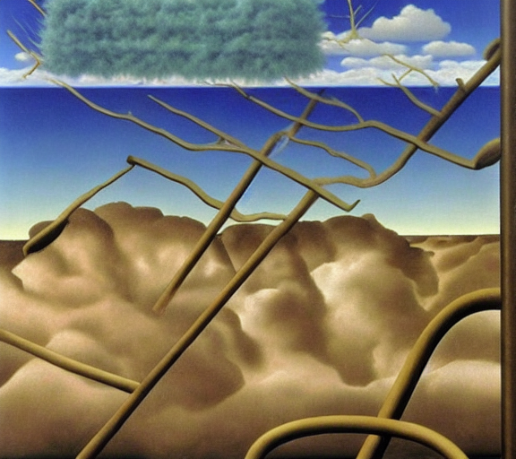 by Rene Magritte surrealist