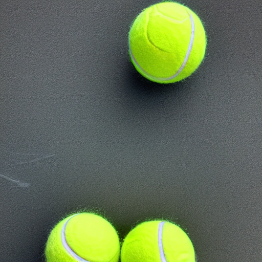 Stable Diffusion prompt: 8 tennis balls - PromptHero